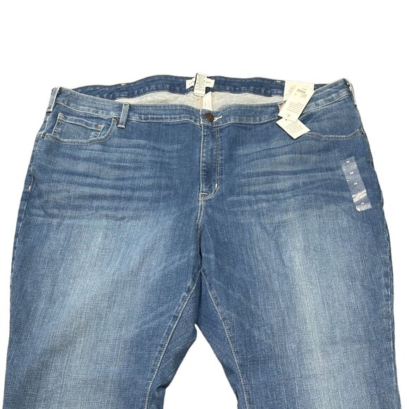 Lane Bryant 28 Super Stretch Signature Fit Skinny Jeans Mid-Rise Flex Waistband - Picture 3 of 16